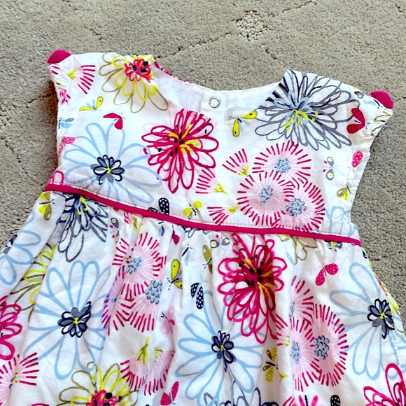 Catimini Girls Infant Floral Dress Set - Picture 5 of 6